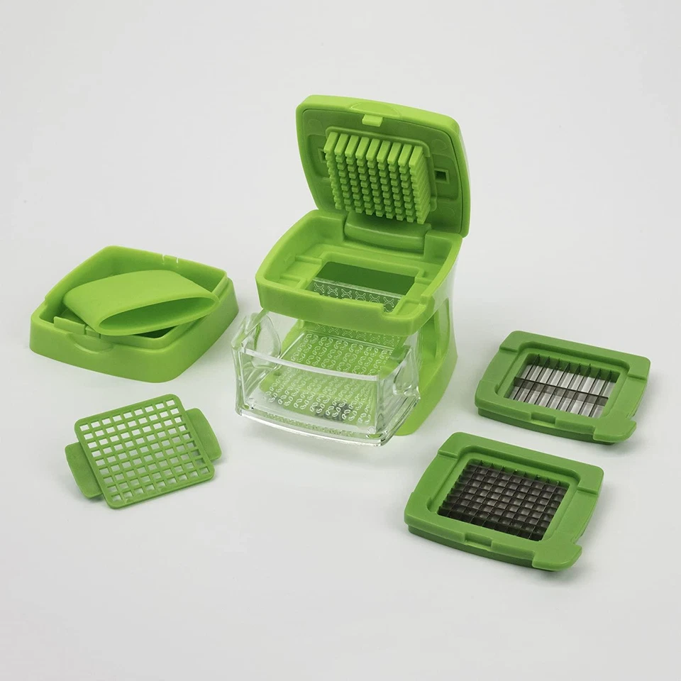 Zeal Garlic Press Dicer, Chopper, Crusher, Press Complete with Garlic Peeler - Image 3 of 4
