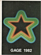 1982 "Gage" - Gage Middle School Yearbook - Riverside, California