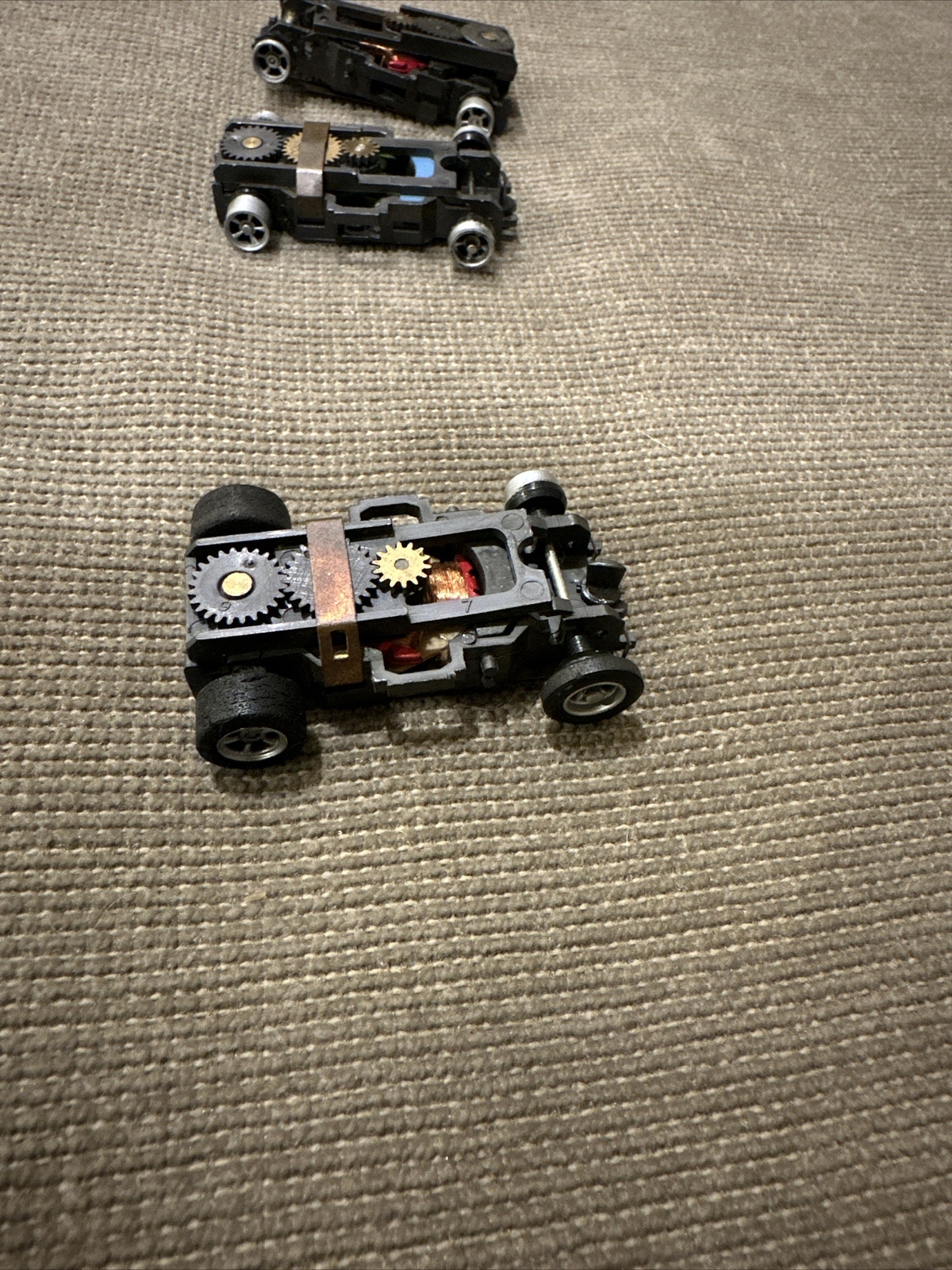 Lot Of Vintage Slot Car Chassis Axles Aurora AFX As Is For Parts Repair