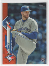 2020 Topps Factory Set Orange #407 T.J. Zeuch - NM-MT