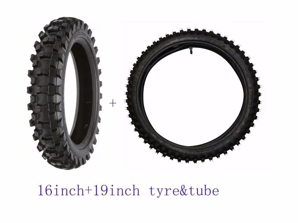 Трубы передних задних шин 70/100-19 90/100-16 для пит-байка Suzuki RM100 KX100 200 куб. см - Изображение 4 из 4