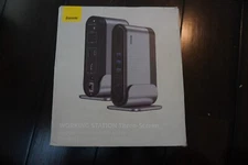 Baseus Working Station Three-Screen Multifunctional Type-C Hub Adapter