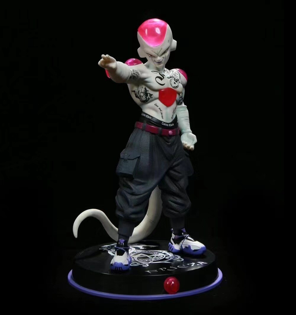 New Dragon Ball Frieza Trend Tattoo GK Figure Statue Box Set | eBay