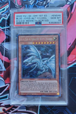Yu-Gi-Oh Blue-Eyes Alternative White Dragon English Secret Rare