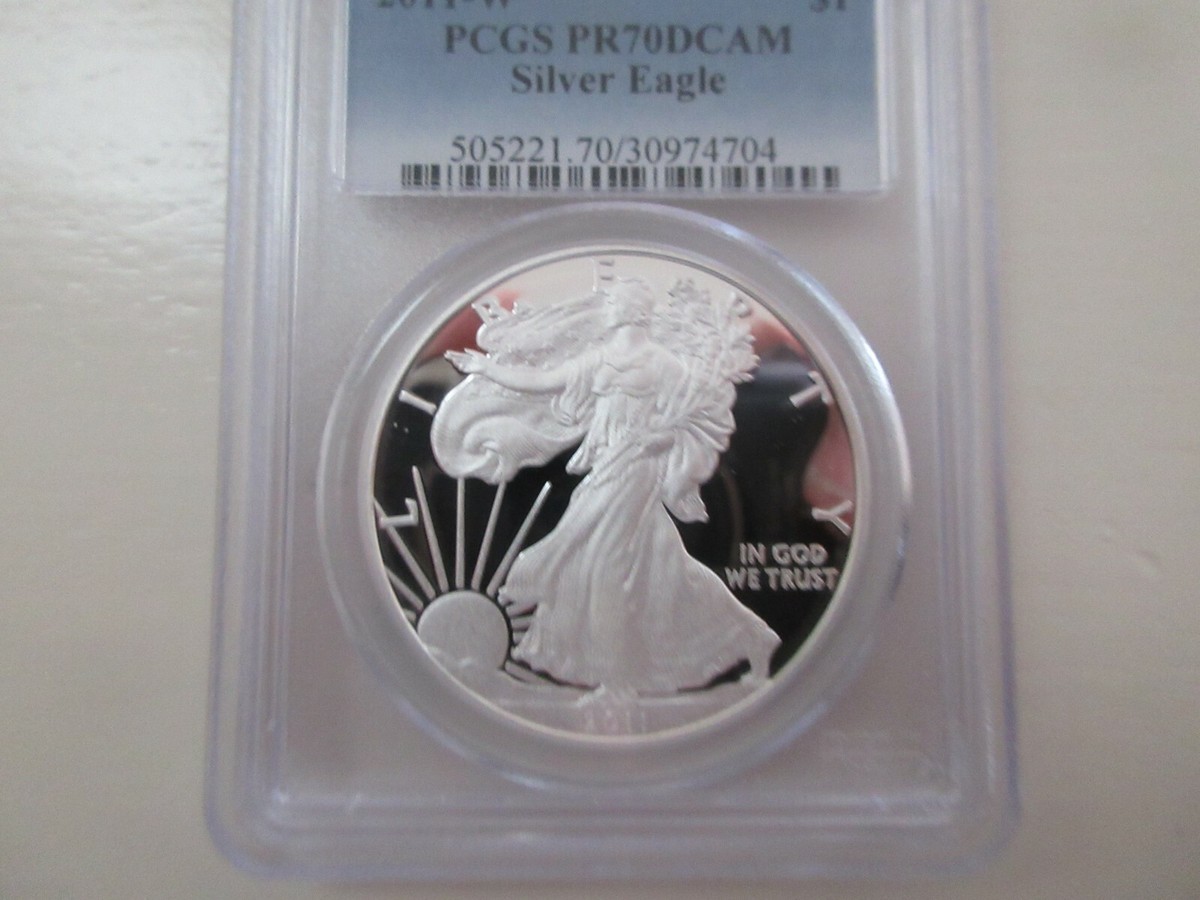 2011-W PCGS PR70 DCAM Silver Eagle | eBay