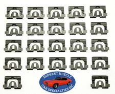 70-81 GM Firebird Trans am Camaro Rear Window Trim Reveal Molding Clips 22pcs NQ