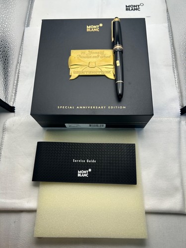 Montblanc Meisterstuck 147 Traveller 75th Anniversary FP, 18K Broad Nib-Mint - 第 18/20 張圖片
