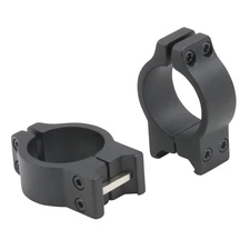 CCOP USA 1" Matte Tactical Fixed Scope Rings Weaver Low Profile A-1001WL