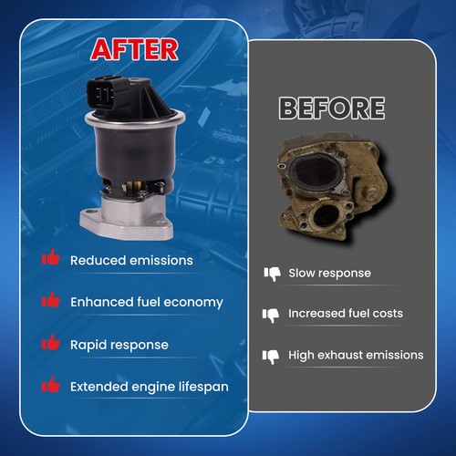 18011RNAA00 EGR Valve for 2006-2011 Honda Civic 1.8L GAS SOHC FWD - Picture 7 of 9