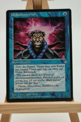 Gedankenwirbel   Eiszeit  Magic Karte  MTG  deutsch  (Brainstorm)
