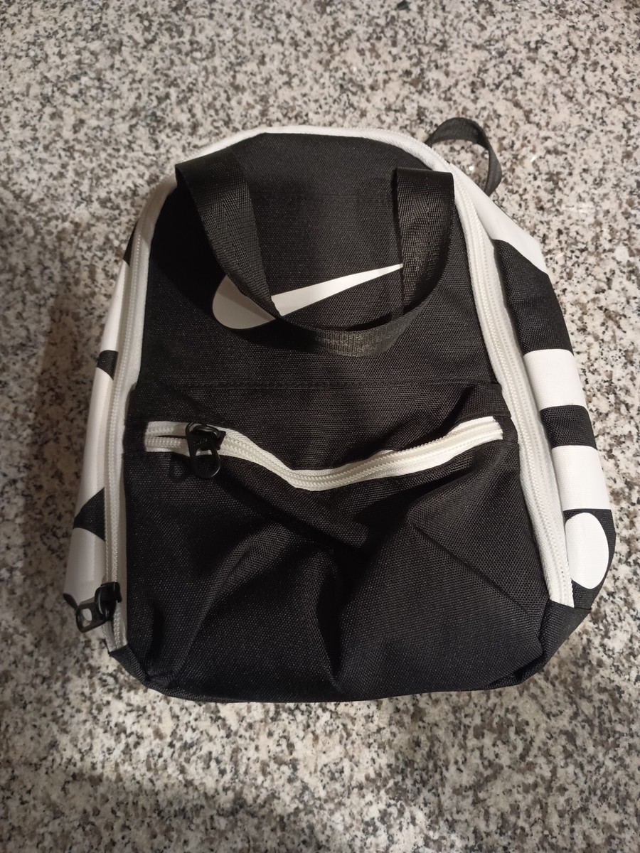 nike black boxy mini backpack