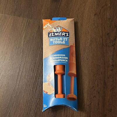 Elmer s Build It Tools - Cardboard Screwdriver and Holepunch