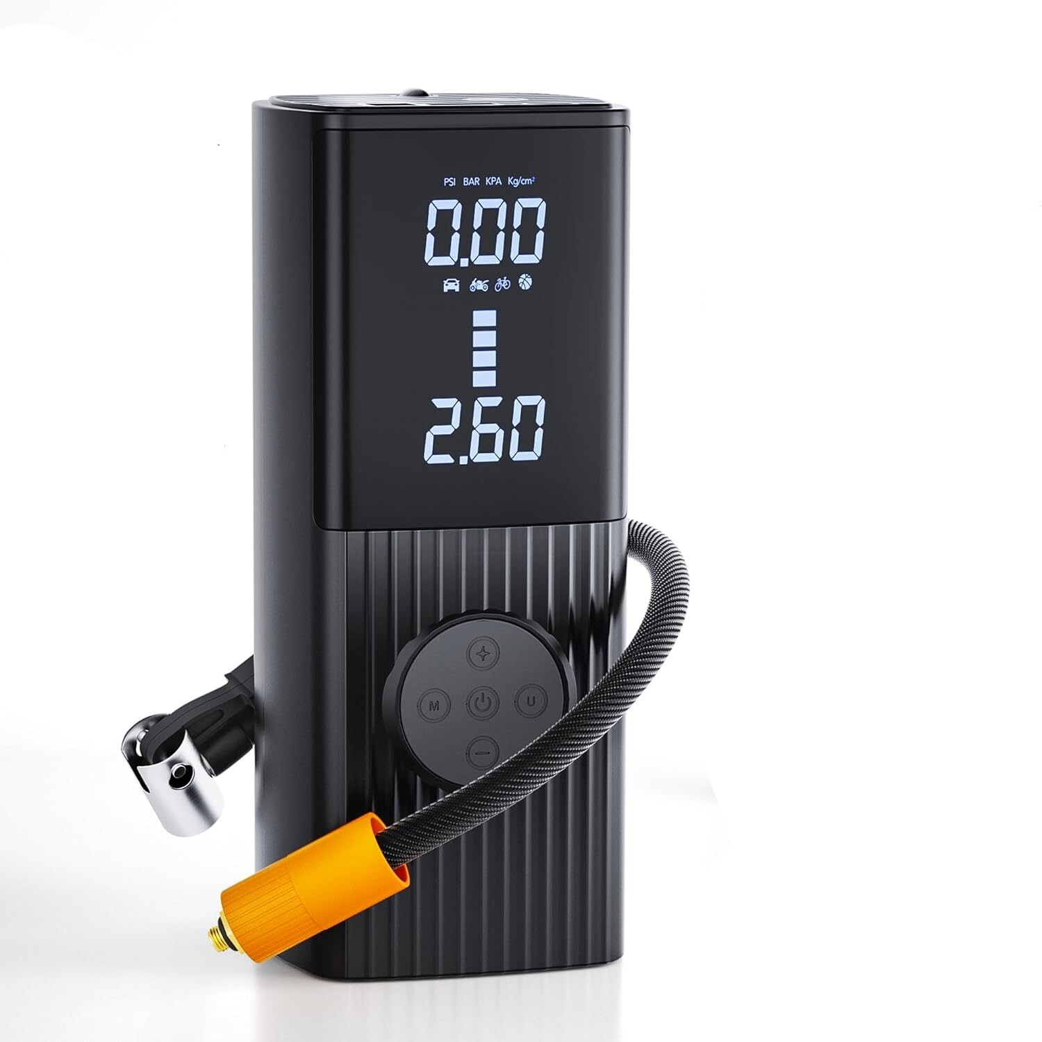 Беспроводной воздушный компрессор ZMOON 2-В-1 мощностью 150 фунтов на квадратный дюйм и напряжением 12 В постоянного тока 10090₽