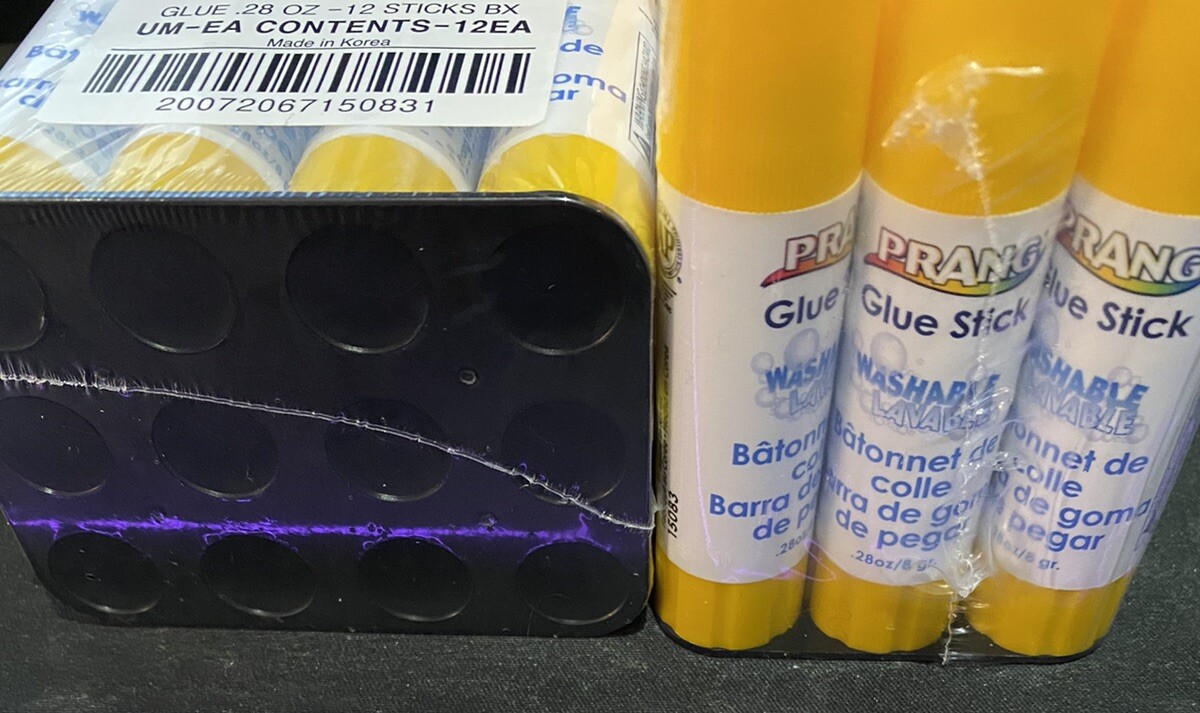 Scotch Permanent Glue Sticks .28 Oz 24 PK Washable Nontoxic for sale