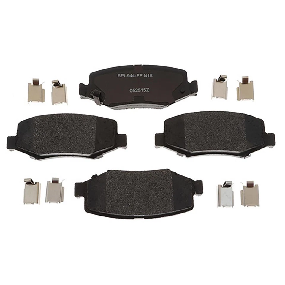 Juego de pastillas de freno de disco trasero para Jeep Liberty Raybestos 2008~2012 Foto 2 de 3