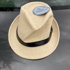NEW Simplicity Fedora Style Hat Beige Kingston One size fits most