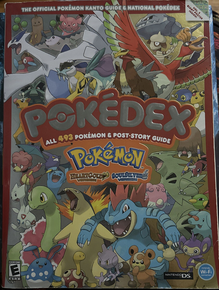 Pokemon Heartgold & Soulsilver Pokedex Vol 2 Strategy Guide DS