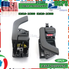 2006-2010 Inside Interior Door Handle Right Left Side Pair Front for KIA Optima
