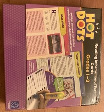 Hot Dots Reading Informational Text Cards Grades 1-3 New Sealed