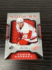 Tomas Kopecky 2006-07 SP Game Used Edition Authentic Rookies 395/999 #114 RC
