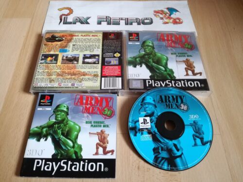 PLAY STATION PS1 PSX ARMY MEN 3D COMPLETO PAL ESPAÑA - Photo 1/1