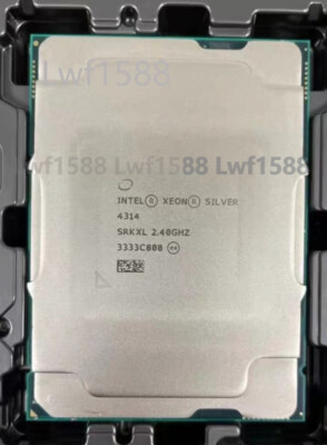 Intel Xeon SILVER 4314 CPU 2個セットLGA4189 Intel Xeon Silver 4314 LGA-4189 2S CPU processor 2.40-3.40GHz 16