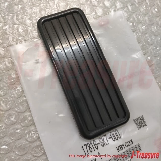 HONDA CIVIC EK9 EJ7 96-00 Genuine Accelerator / Brake / Clutch Pedal Pad Set OEM - Image 3 of 4