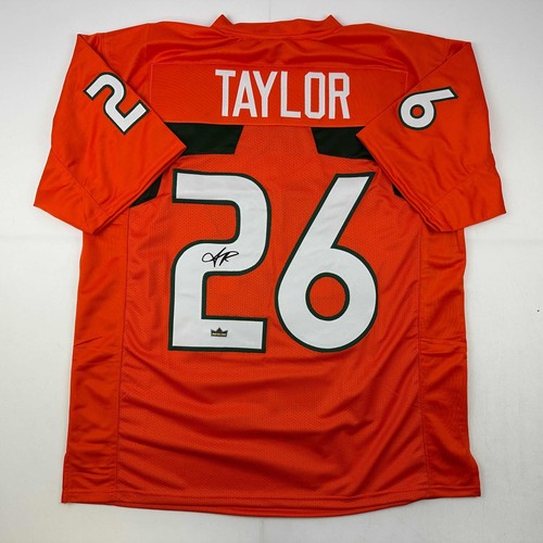 Sean Taylor Washington Facsimile Autographed Football Jersey - Men's Size XL, White Reprint Jersey