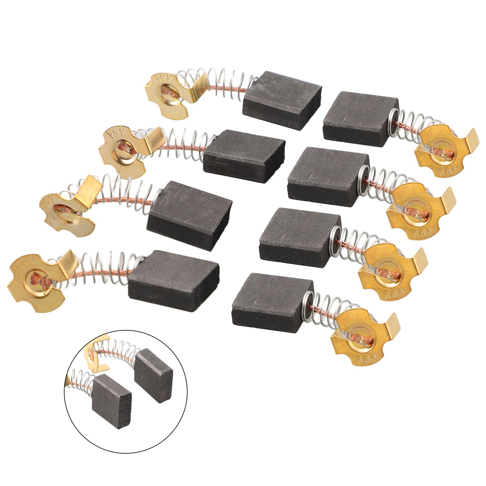 BALAIS DE CHARBON AMEG MOTORPARTS 5X8X15,5 COMPATIBLE AVEC BOSCH PWS6000, PWS550, PWS600, PWS650, PWS680, PWS100, PWS850CE