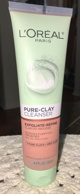 pure clay cleanser exfoliate & refine