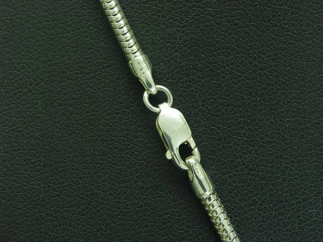 925 Argento Sterling Collana & Ciondolo Con Marcasite Ricoperto/20,2g/45,0 CM - Immagine 3 di 3