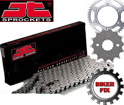 JT / DID VX Black HD X-Ring Chain & Sprocket Kit – Fits Honda CBR600 FX / FY 1999-2000