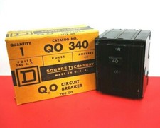 Square D 3 Pole CIRCUIT BREAKER 240 VAC Made in USA QO340 Q0340 NEW