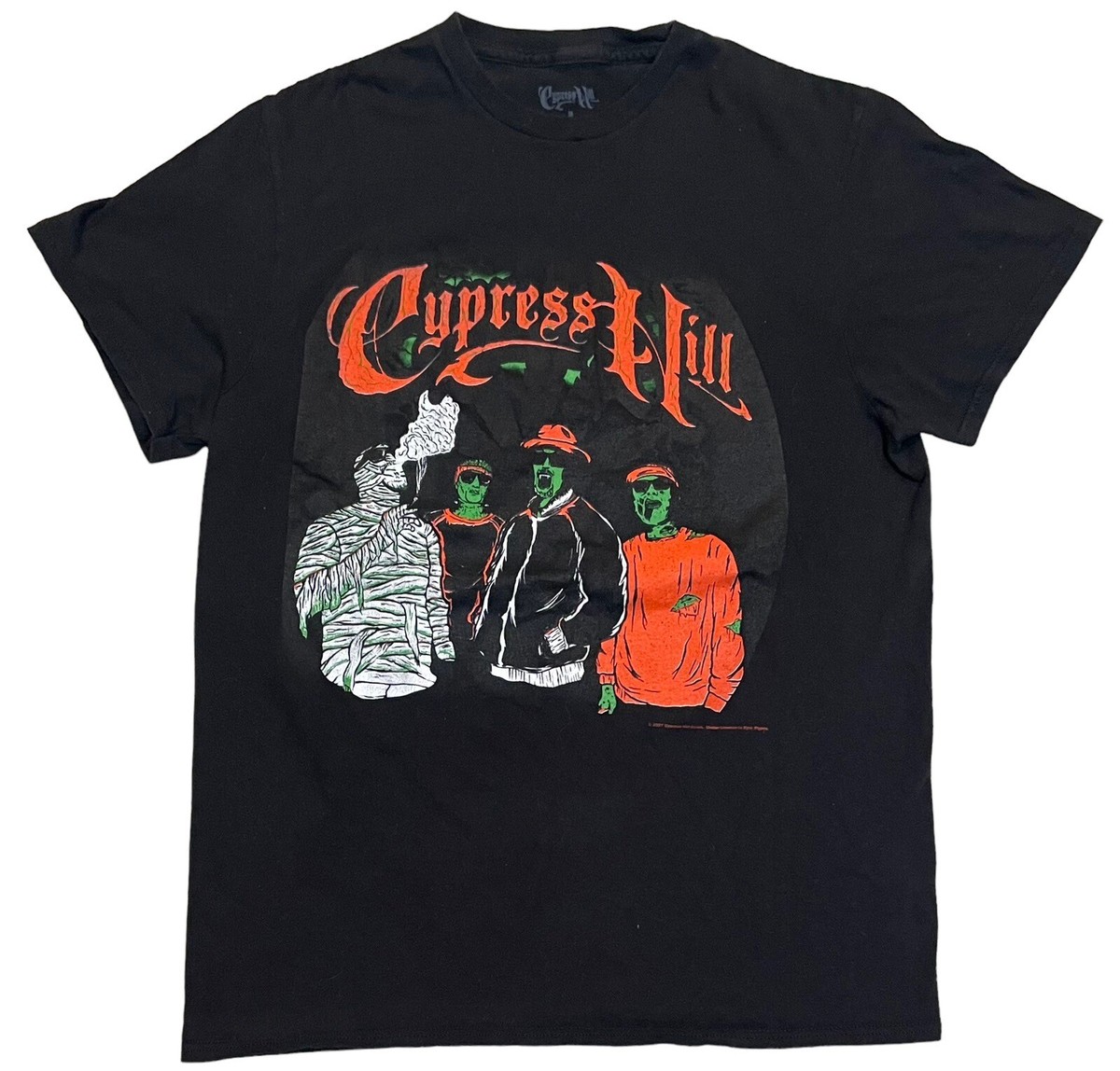 Cypress Hill T-Shirt Mens Medium Haunted Hill 2021 Halloween Rap