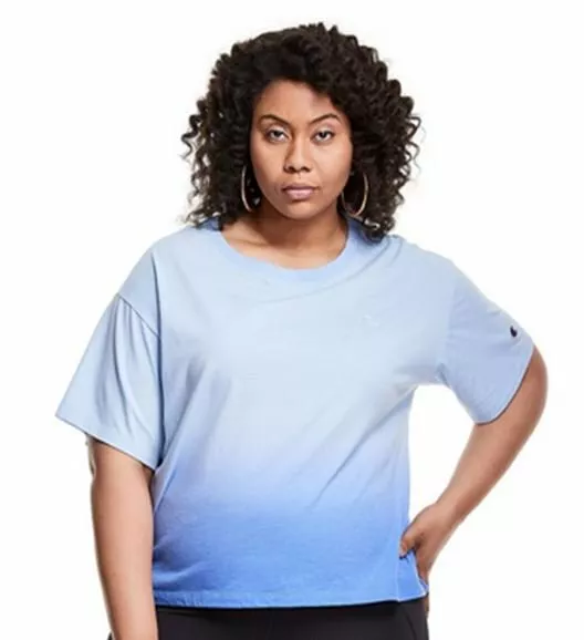Champion t shirt womens blue sales