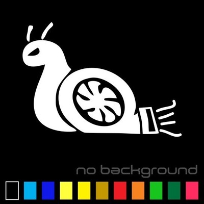 #ad Turbo Snail Sticker Vinyl Decal Jdm Boost Euro Racing Drift Funny Car Window $8.50
