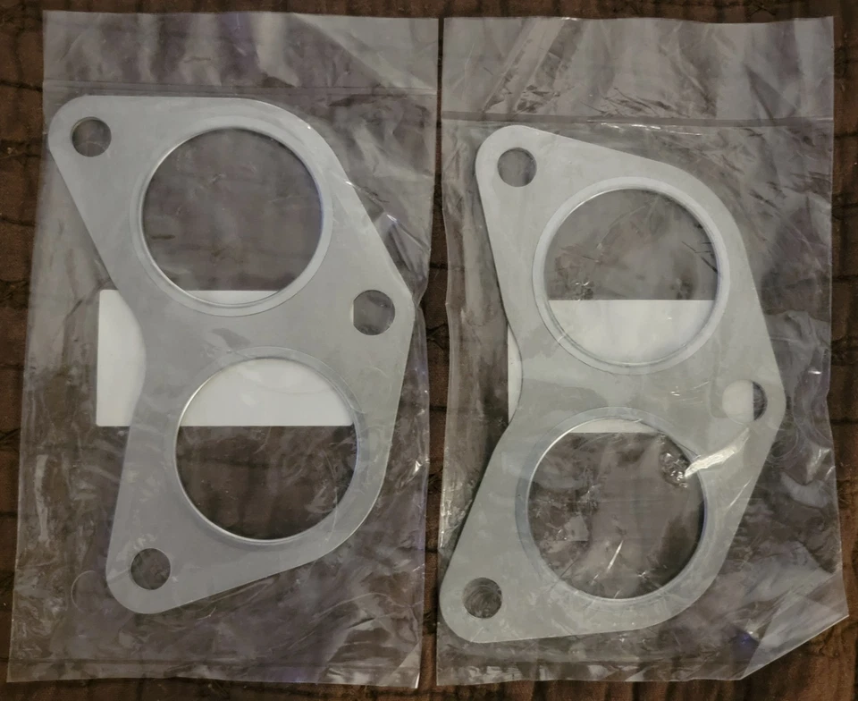 Genuíno Subaru OEM 14038AA000 Turbo WRX STI Legacy Gaxetas Coletoras de Escape 2 peças - Imagem 2 de 2
