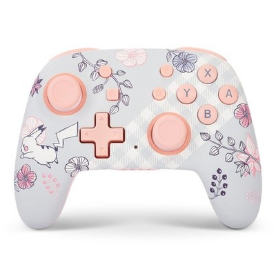 PowerA Nano Enhanced Wireless Controller for Nintendo Switch - Pikachu Garden: B