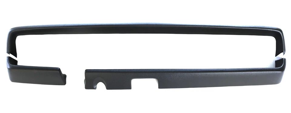 New 2-PC Black Molded Dash Cap Cover Set / For 1968 Plymouth Valiant Barracuda - Image 2 of 4