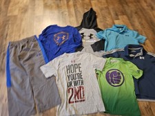 BOYS UNDER ARMOUR CLOTHING CLOTHES LOT SIZE LARGE L YLG