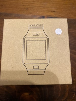 Unisex Android Smart Watch, Black And Silver See Description
