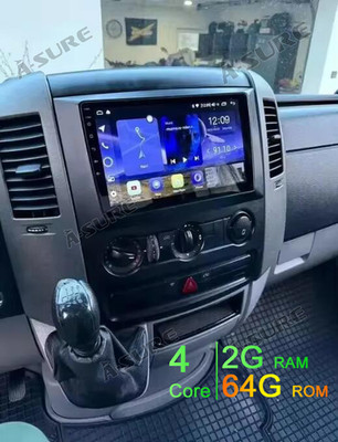Apple Carplay 2+64G Für VW Crafter 2006-2016 Android 15 Autoradio GPS Navi WIFI