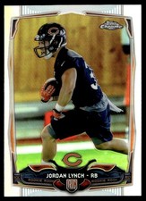 2014 Topps Chrome Jordan Lynch Rookie Chicago Bears #181