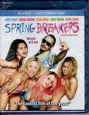 Spring Breakers (Blu-ray + DVD, 2013, 2-disc set, Canadian) NEW, sealed