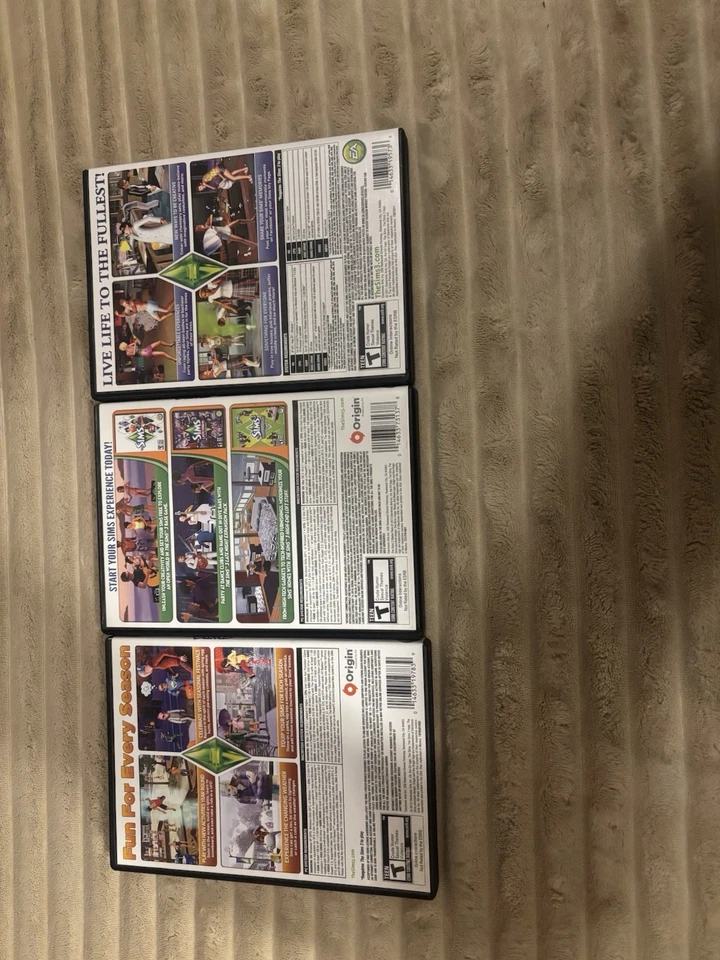 3er Set Die Sims 3 PC Spiele Erweiterungspacks und Starterpaket - Bild 2 von 4