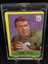 1967 Philadelphia Norm Snead #142 Eagles