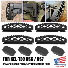 1/2/4PCS For Kel-Tec KSG / KS7 New Recoil Pad & Grip Storage Plug PERFECT FIT US