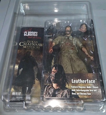 Neca Cult Classics Leatherface Texas Chainsaw Massacre MOC Protector included