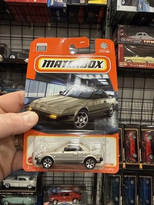 Matchbox  84 Toyota MR2  Popped up Lights  #067 MBX  24 Series Silver VHTF!!