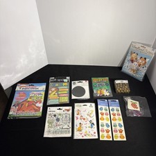 Lot Of Vintage Stickers, Crafts, Accessories. Unopened Many Themes. Journal